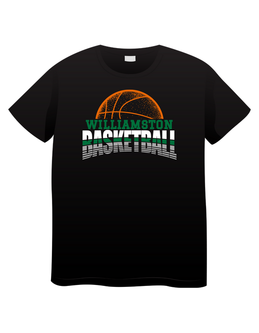 Williamston Basketball (orange ball) Short Sleeve - Adult