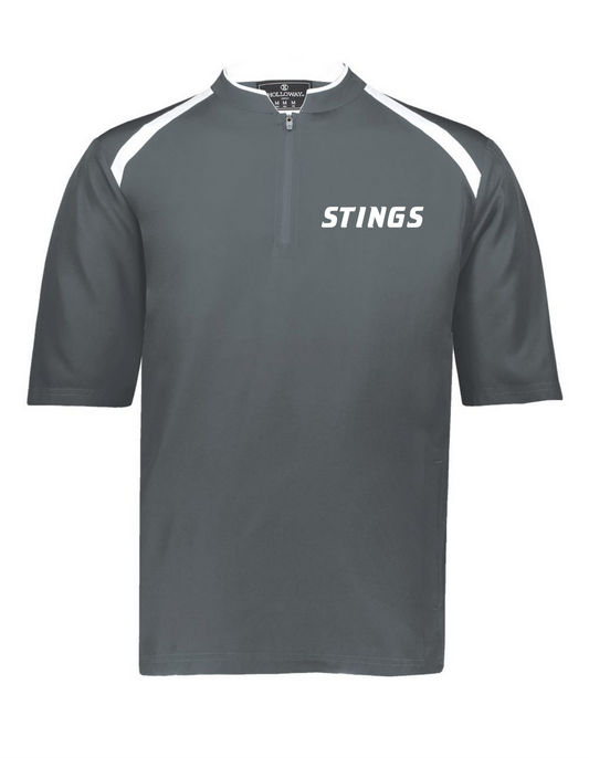 Stings Clubhouse Short Sleeve Quarter-Zip Pullover