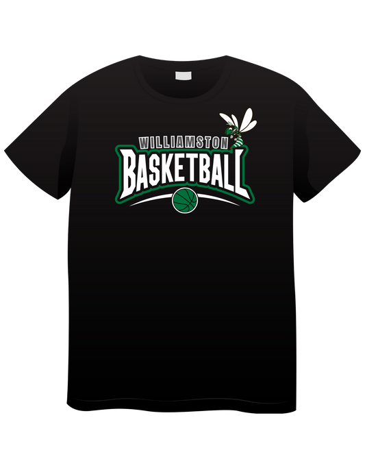 Williamston Basketball Adult Short Sleeve (green and white)