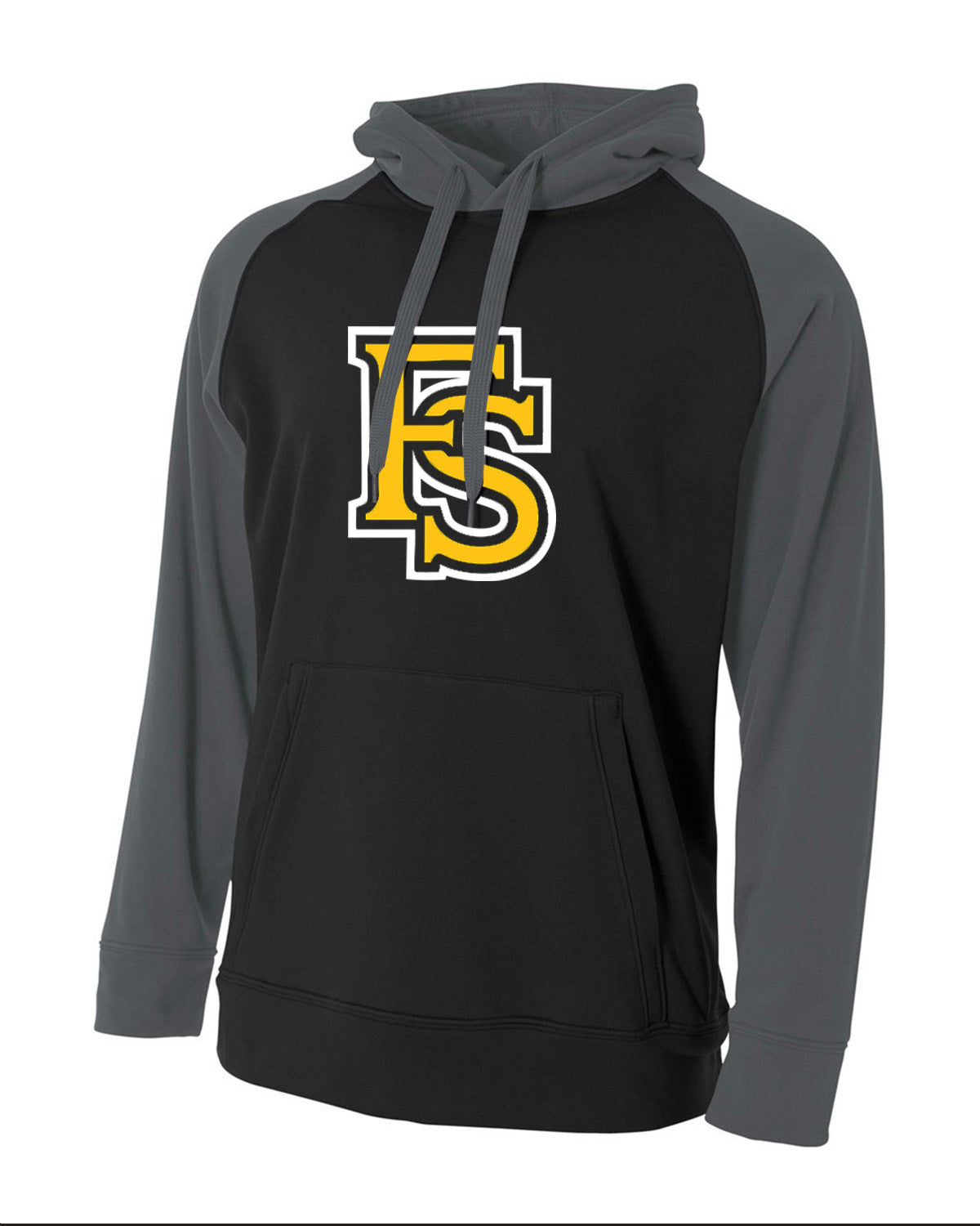Adult Color Block Tech Hoodie Various Designs
