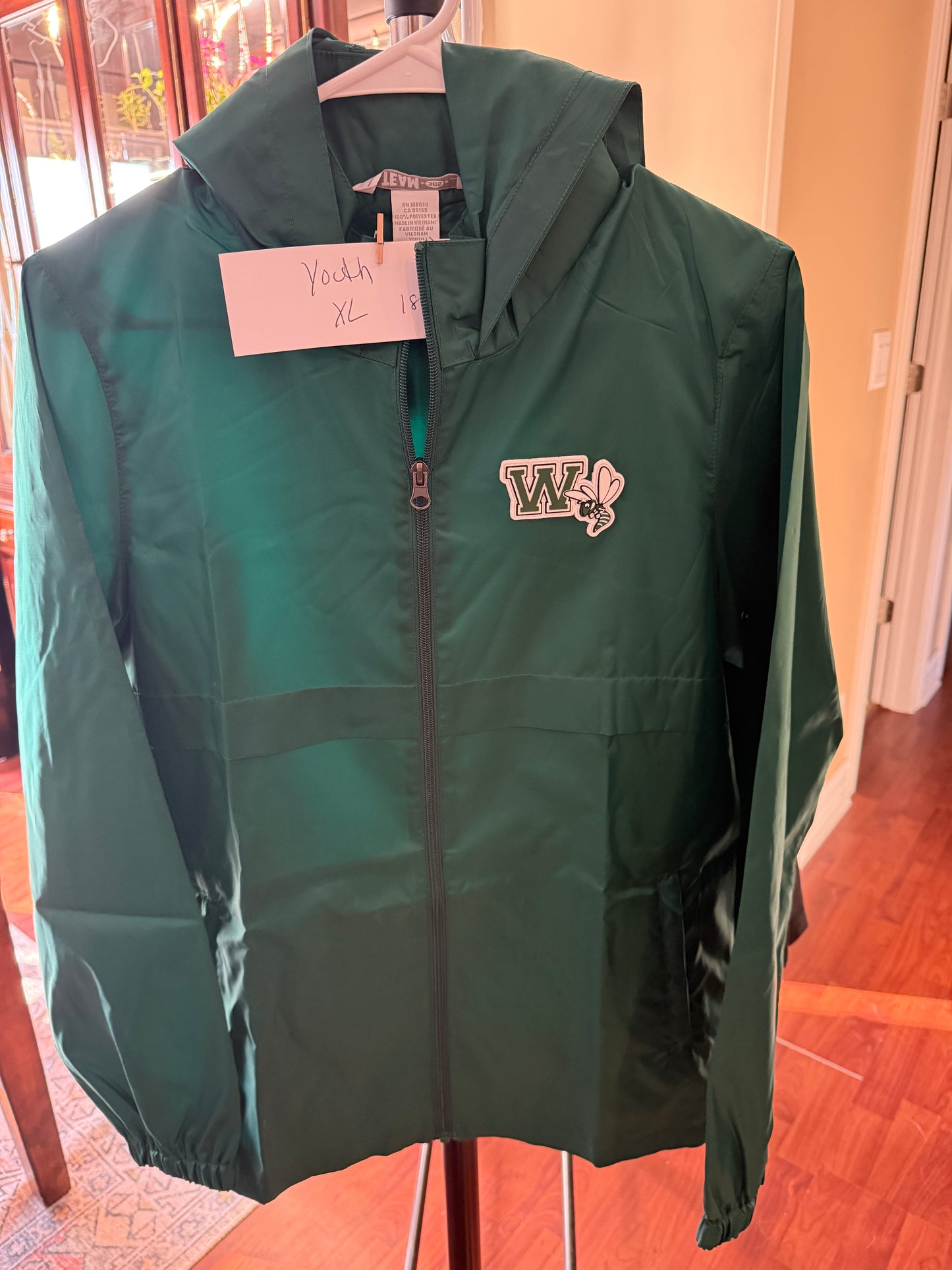 Youth Wind Breaker (M, XL)