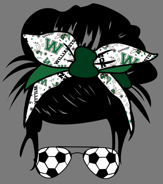Messy Bun Hornet Style