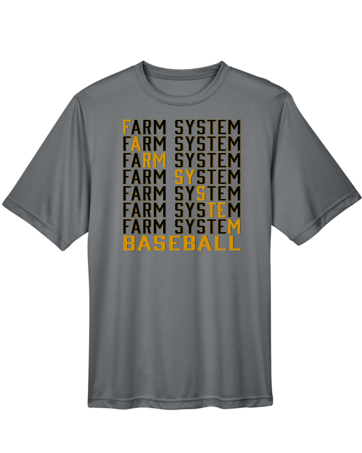 Farm System Adult T-Shirts - Multiple Designs