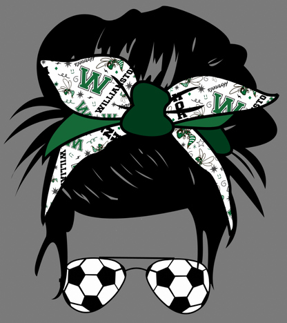 Messy Bun Hornet Style