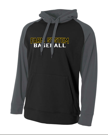 Adult Color Block Tech Hoodie Various Designs